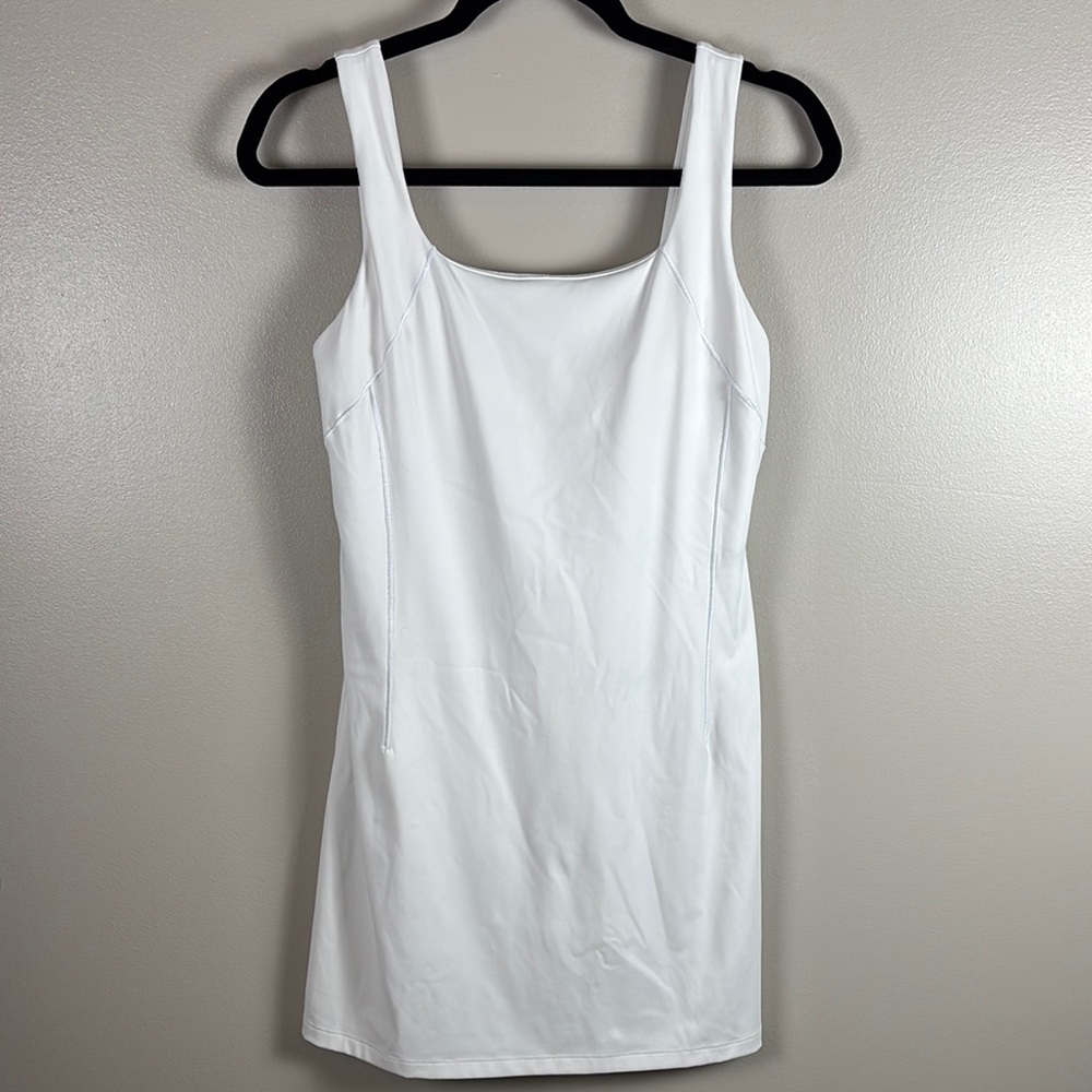 Calia White Athletic Dress with Shorts
